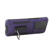 Armored Case for Xiaomi Redmi Note 13 Pro 5G, CamShield Slide, Purple + 9H Tempered Glass