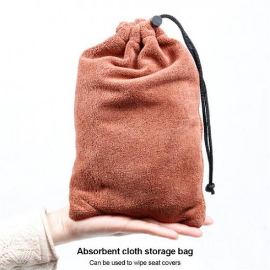 Schwarz XL Motorrad Moped Roller Fahrrad Sitzbezug Elastisch Wasserdicht Schutz