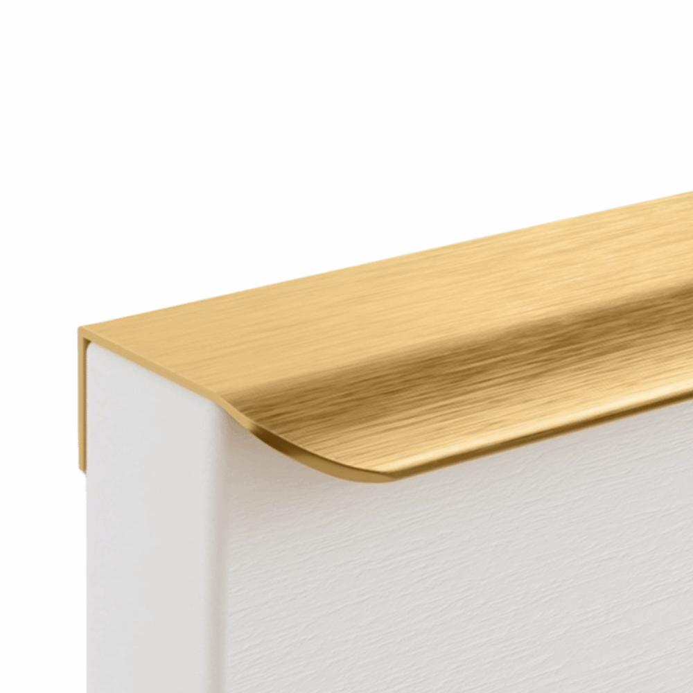 Aluminum Zinc Zinc Alloy Nvisible Cabinet Handles Morandi Color Embedded Wardrobe Handles  Drawer Handle