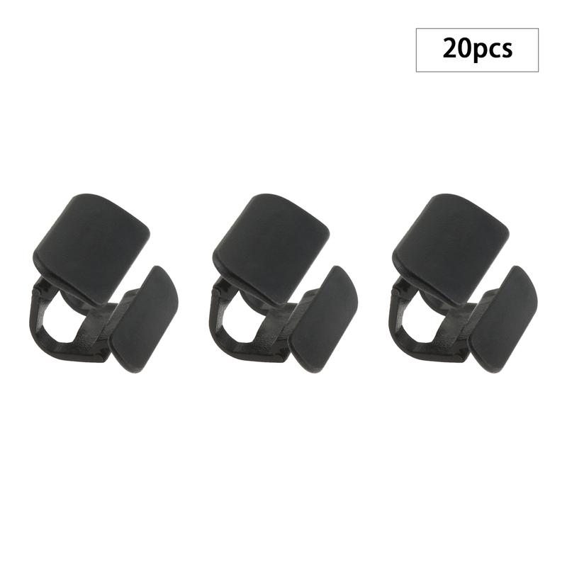 20pcs Auto Nylon Hood ulation Retainer Clips 9182822 Vehicle Front Left Right Fasteners for Volvo Car Fixed Clips Black