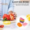 40 Pcs Lunch Box Dividers Set Reusable Silicone Cupcake Liners Baking Muffin Cups Heat Resistant Divider Cups for Lunchbox Bento Box