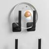 2/4/6pcs-Baseball Cap Hat Rack for Wall Cap Hanger Storage No Drilling Hat Display Organizer No Drilling Track Door Handle