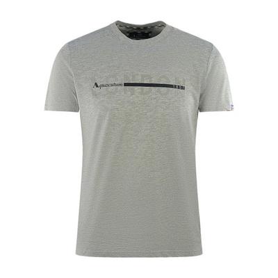 Aquascutum Mens London 1851 Split Logo T-Shirt