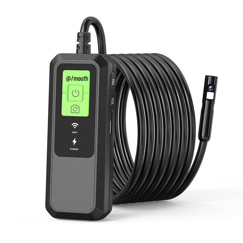 Portable Wireless WiFi Industrial Endoscope for Pipe and Car Inspection
