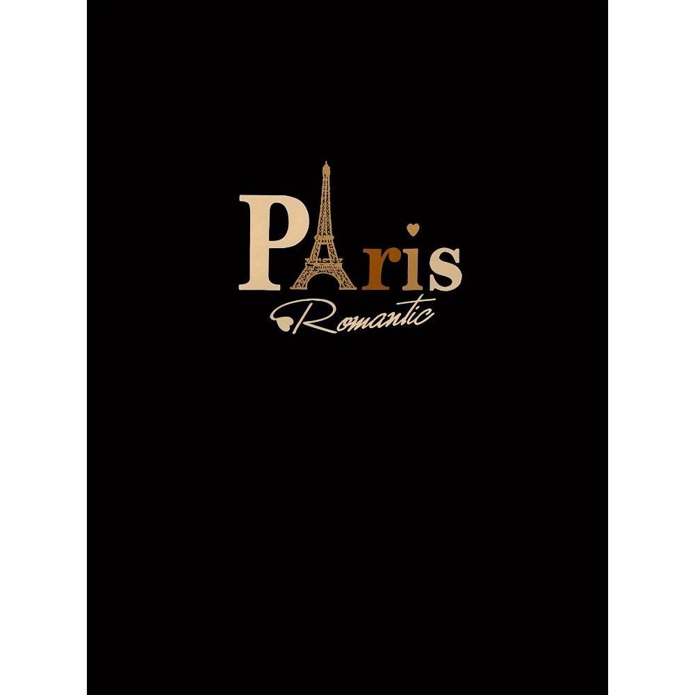European Sizes A Easy Paris Print Summer Romantic T-Shirt for Outdoor Casual Fashion, Perfect for Men'S Streetwear