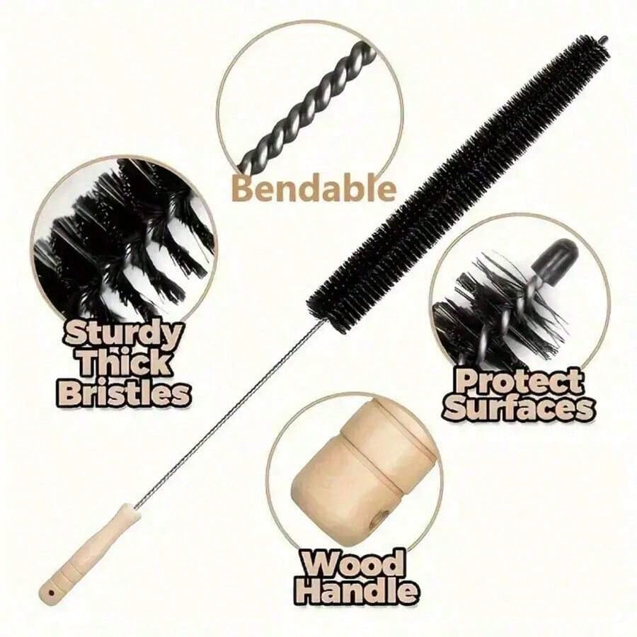 1PC Washing Machine Cleaning Brush Dryer Pipe Brush Cleaning Brush Washing Machine Cleaning Inner Cylinder Inner Wall Brush
