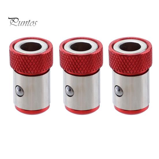 2/3/4 szt. Głowica śrubokręta Pierścienie magnetyczne Antyuderzeniowe Wysokiej precyzji Wielokrotnego użytku Pierścień magnetyczny Uchwyty na pierścienie śrubowe Narzędzia gospodarstwa domowego