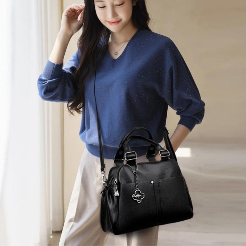Genuine Brand Luxury Handbags Women Bags Designer Crossbody Bags for Women Small Top Quality Soft PU Leather Shoulder Bag Daily Use