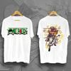 One Piece Anime T Shirt Unisex Women Cotton Short Sleeve Tee Tops Summer Luffy Zoro Sanji Graphic Print Streetwear Casual Yk