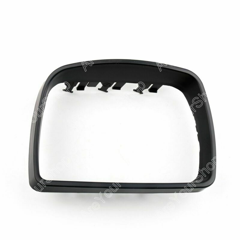 Left & Right Door Mirror Cover Cap Trim Ring for BMW E53 X5 2000-2006