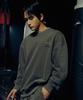 Weideun [Ali] The Greatest Pigment Oversized Sweatshirt Charcoal