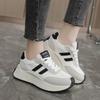 Luxury Designer Shoes for Women Fashion Platform Sneakers Women's Shoes 2026 Summer Casual Patchwork Leather Vulcanised Shoes