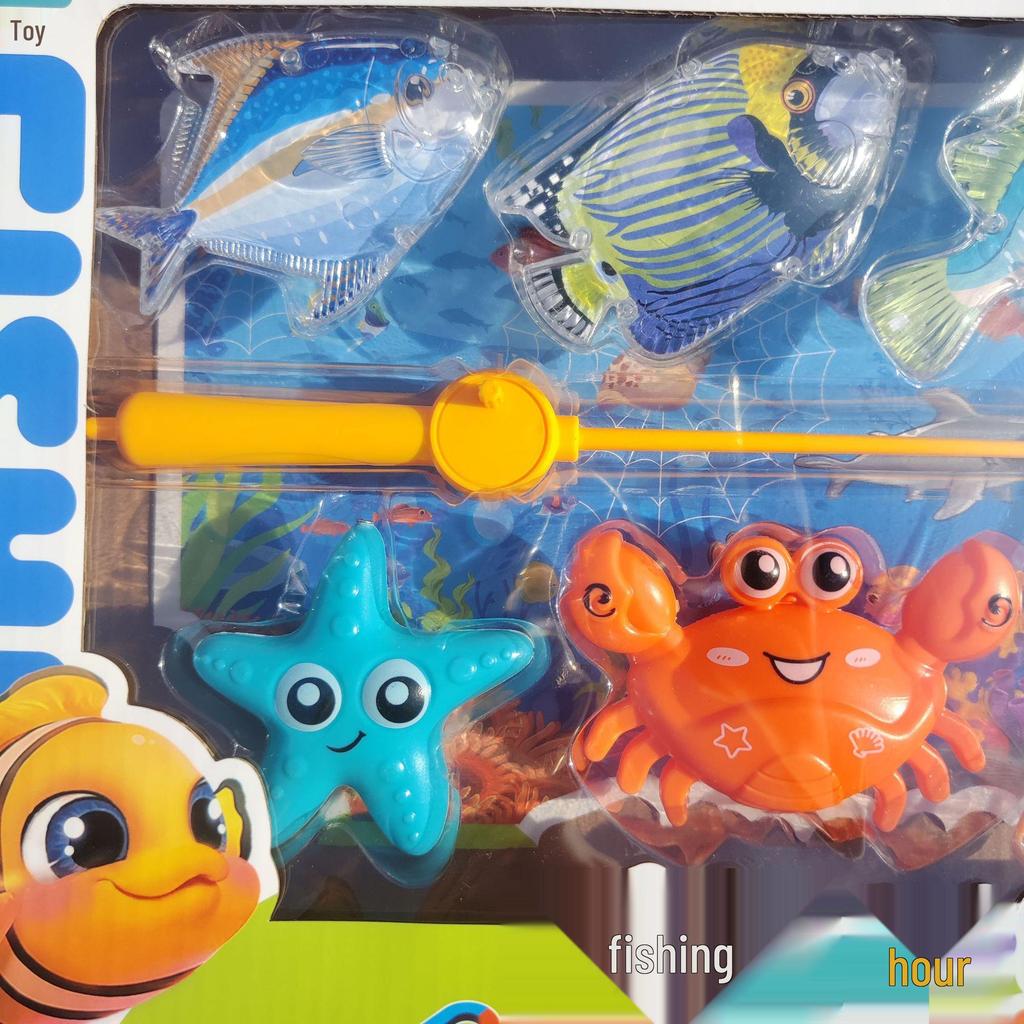 Children's Magnetic Fishing Game: Educational Ocean Simulation Toy