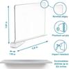 Closet Purse Organize Shelf Dividers Acrylic Shelf Separators In Closet  for Closet Organization