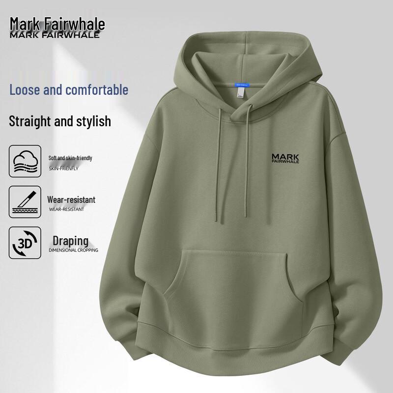 Mark Fairwhale Men s Hooded Casual Sweatshirt XL