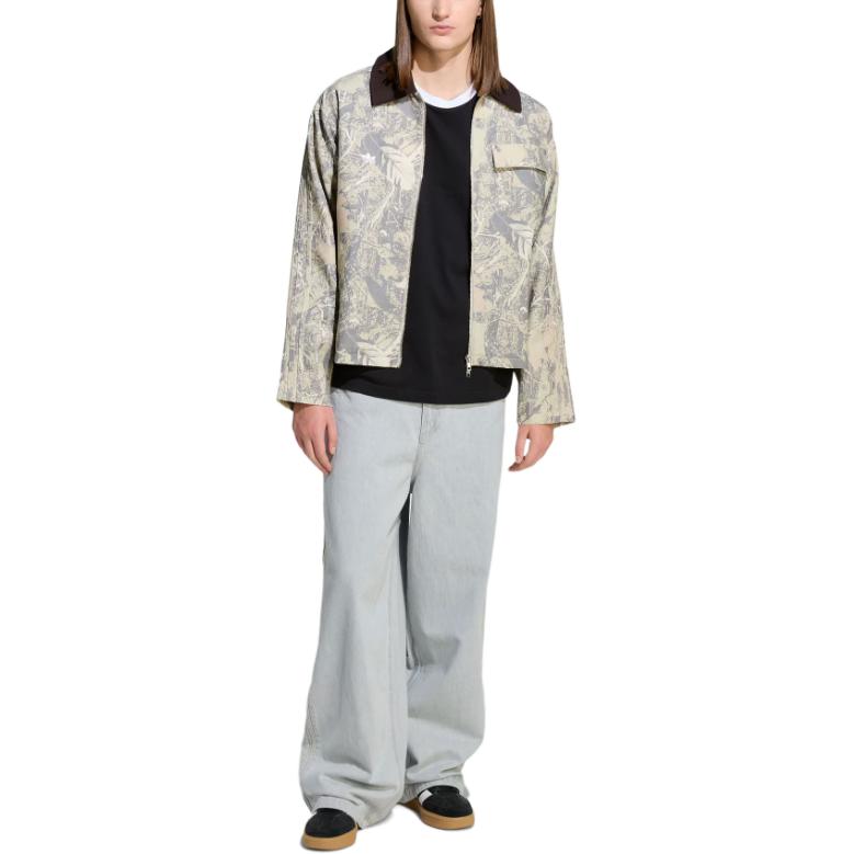 Adidas Originals FW25 90S Alternative Wide Leg Skater Jean Comfortable Soft Pure Cotton Loose Denim Pants Men Bottoms KS6845