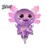 Slow Rising Stress Toy Glittery Salamander Squeeze Soft Rebound Glitter Texture Relief Fidget with Transparent Cute Decompression Gift