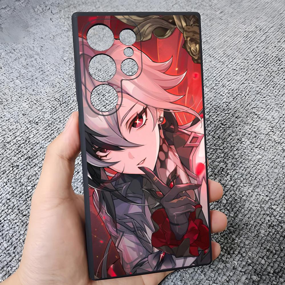

Genshin Impact Phone Case For Samsung S25 Edge S24 S23 S22 S21 S20 Ultra Plus Fe Galaxy A54 A53 A34 A25 A16 Cover Samsung S21 FE