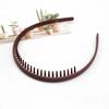 Fashion Simple Hairband Women Morandi Color Hair Comb Belt Press Hair with Teeth Non-Slip Headband Girls Hair Accessories
