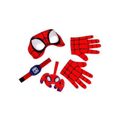 Conjunto de acessórios para fantasias infantis do Homem-Aranha do Aranha e seus amigos incríveis