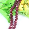10mm Round Red Jades Chalcedony Loose Beads Natural Stone Women Girls DIY Jaspers Accessories Part for Jewelry Making Design