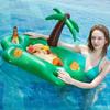 Inflatable Rainbow Drink Holder 1PCS Floating Bar Accessories Pool Party Food Ice Bar Coconut Tree Drink Cup Holder Water Play