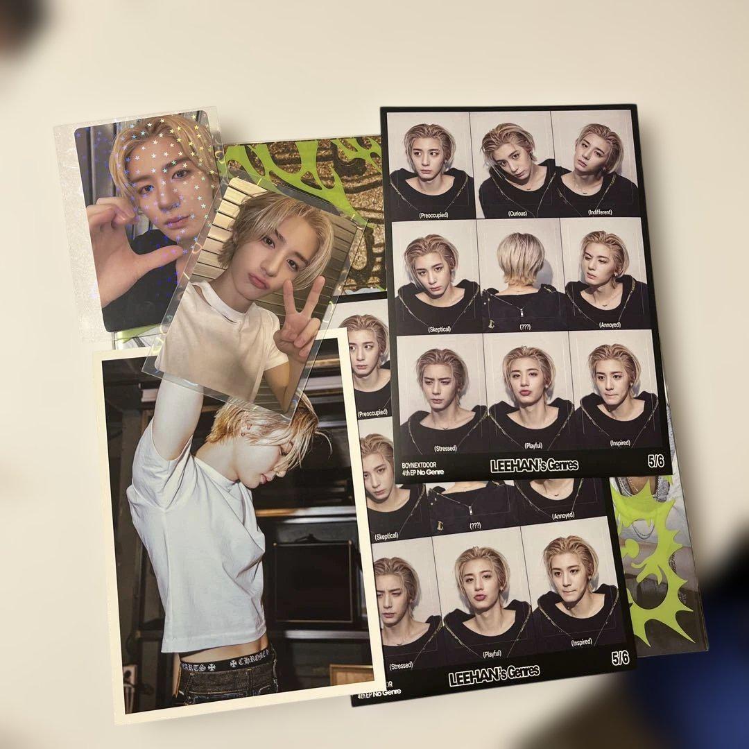 

[USED] boynextdoor NOGENRE Leehan hmv bonus weverse bonus
