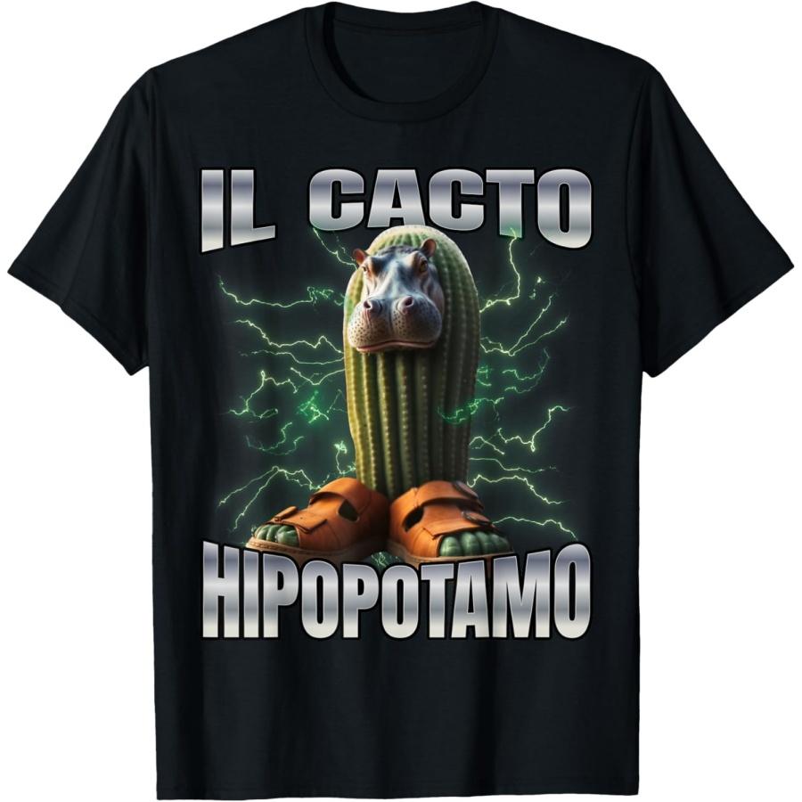 

Il Cacto Hipopotamo T-Shirt XXXXXL чорний
