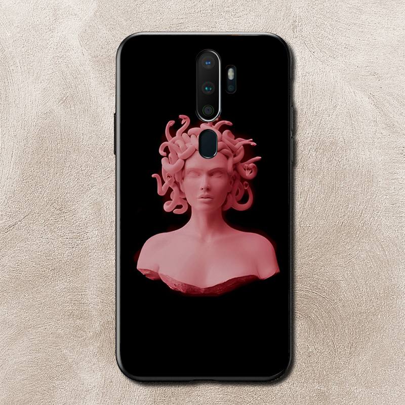 Mona Lisa Handyhülle für Vivo Y91C Y11 17 19 17 67 81 Oppo A9 2020 Realme c3
