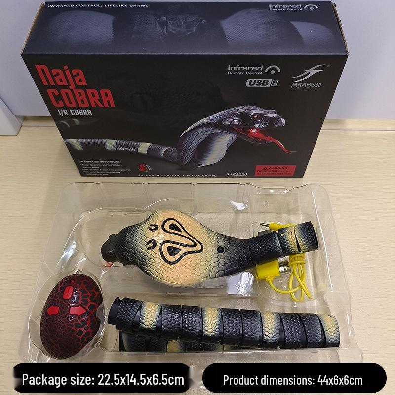 Bionic Remote-Controlled Animal Toy: Cockroach, Centipede, Frog, Crab, Prank Spider, Boa Constrictor, Mouse.