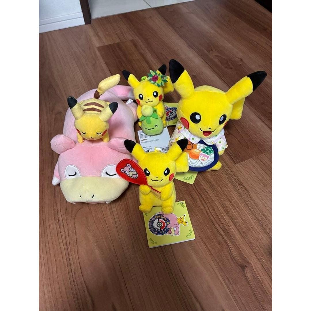 Pokemon Center Kagawa Limited Plush Toy Set