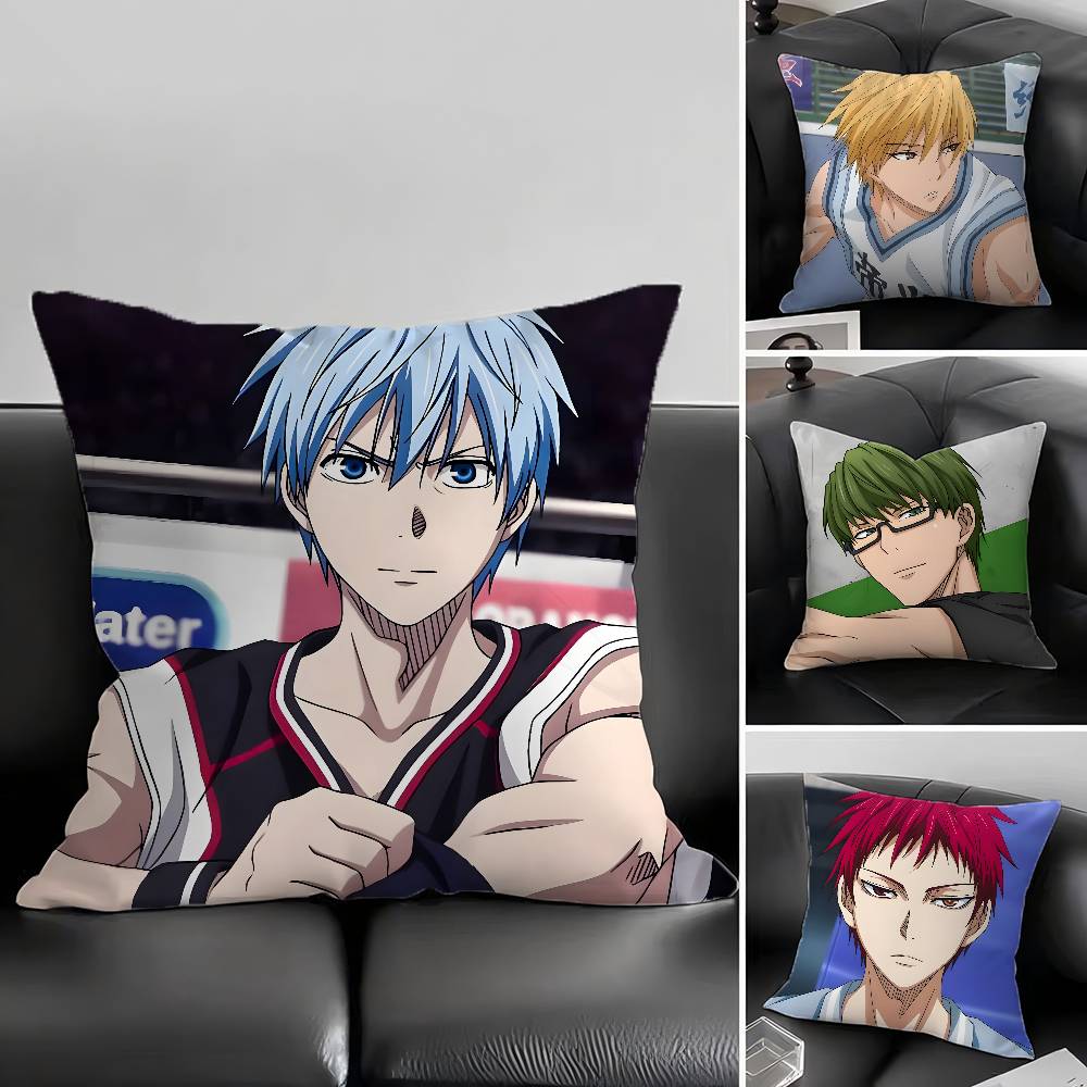 1Pc Kuroko No Basket Pillow Case Fashion Square Pillowcase Bedroom Sofa Room Ins Decoration Leisure