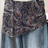 Retro Paisley Silk Scarf: Women's Spring/Summer Versatile Scarf & Waist Accessory