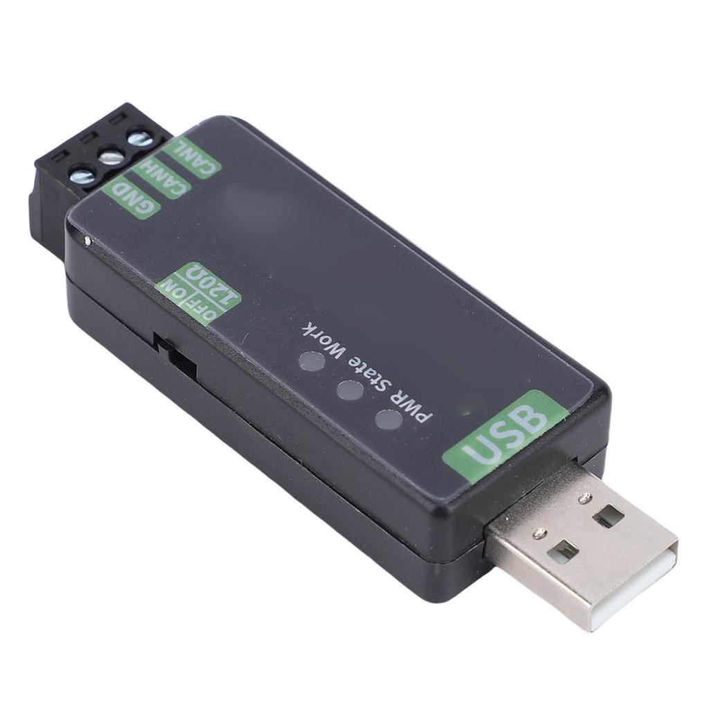 USB to CAN FD Adapter, Based on Canable2.0, Support CAN 2.0 A/B Protocol, Multiple Firmware, Hardware, 5 Mbps, 3D Printer Bus Analyzer