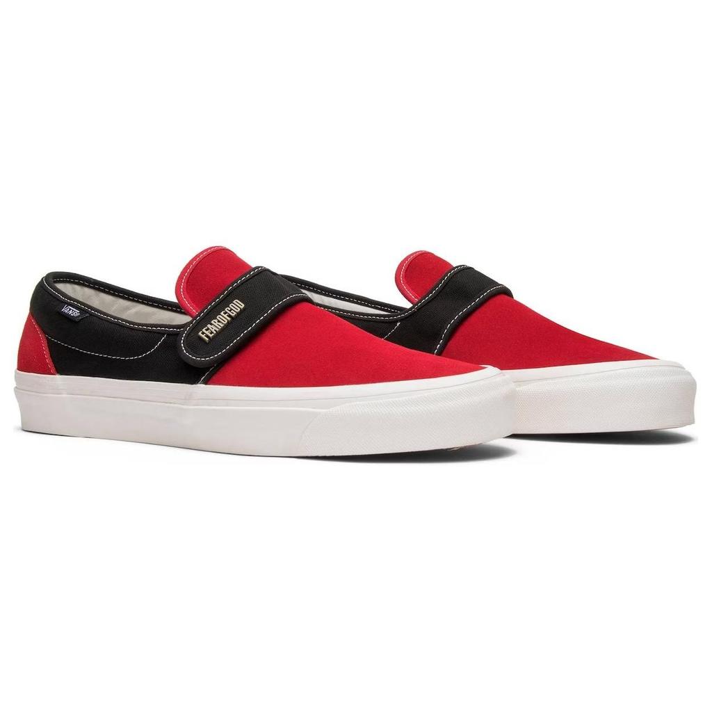 Slip-On Fear of God X Slip-On Vans 47 Dx 'Collection 2 Red Black' VN0A3J9FPQR