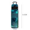 500ML Portable Sport Water Cup Couples Student Plastic Mug Large Capacity Outdoor Travel Sport Water Bottle Water Container