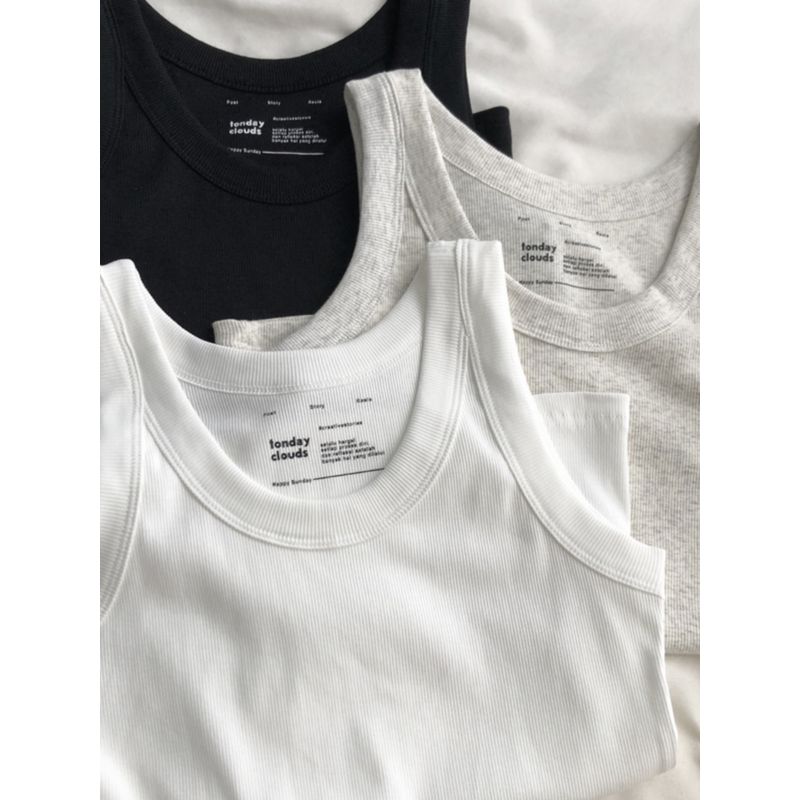 

Thread Daily Buy without Hesitation Slim Looking Slim Elastic Vest White S