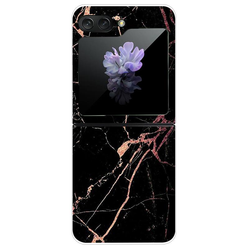 Für Samsung Galaxy Z Flip5 Hülle Harte PC-Handy-Rückabdeckung für Samsung Galaxy Z Flip 5 5G Hüllen 6,7'' ZFlip5 Niedliche Katze Funda Schale