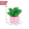 New Flowers Succulents Building Blocks Everlasting Bonsai Tree Gardens Romantic Girls Bricks Potted Plants Hot Model Kids Toys