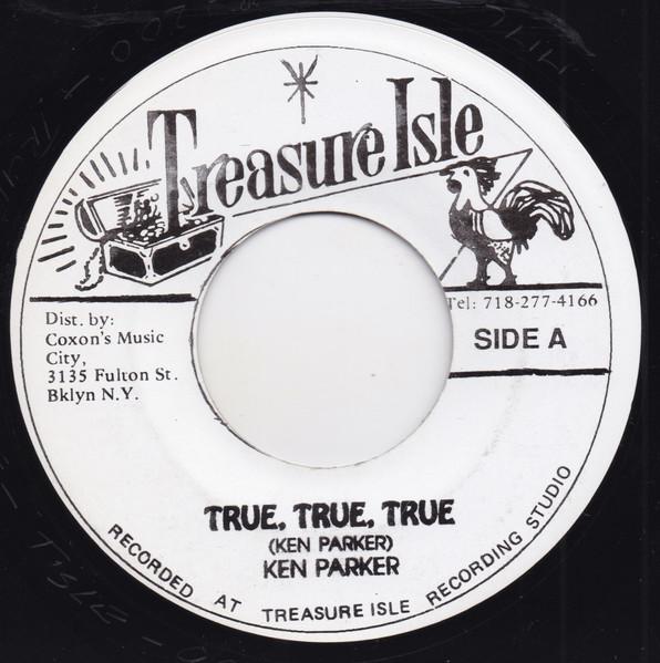 

7inch Record KEN PARKER True True True NONE Treasure Isle US Reggae Ska Dub Used