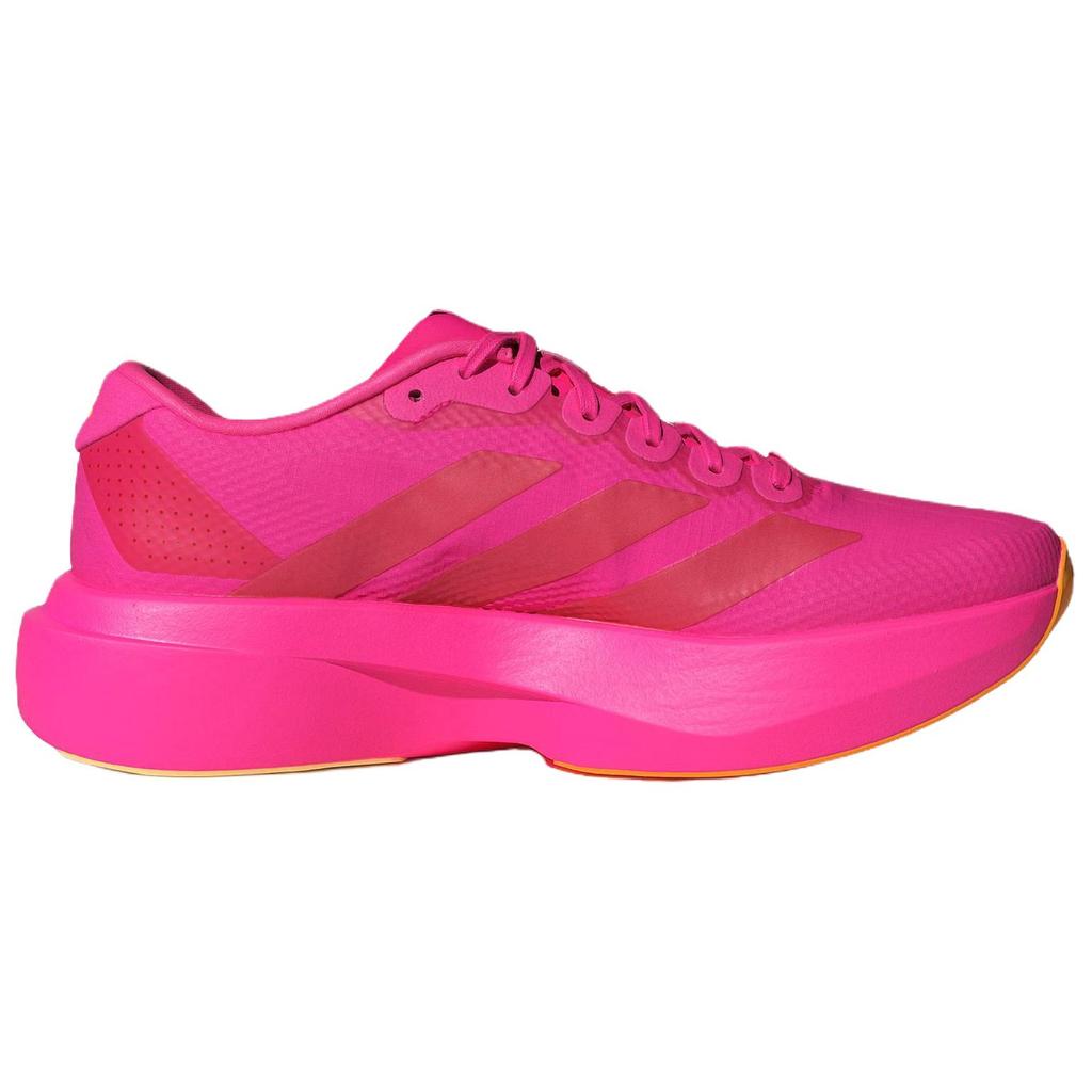 Adidas Adizero Evo Sl Tejidas Cómodas Antideslizantes Duraderas Rebote Carreras Zapatillas de Running para Mujer Rosa Brillante KI6930