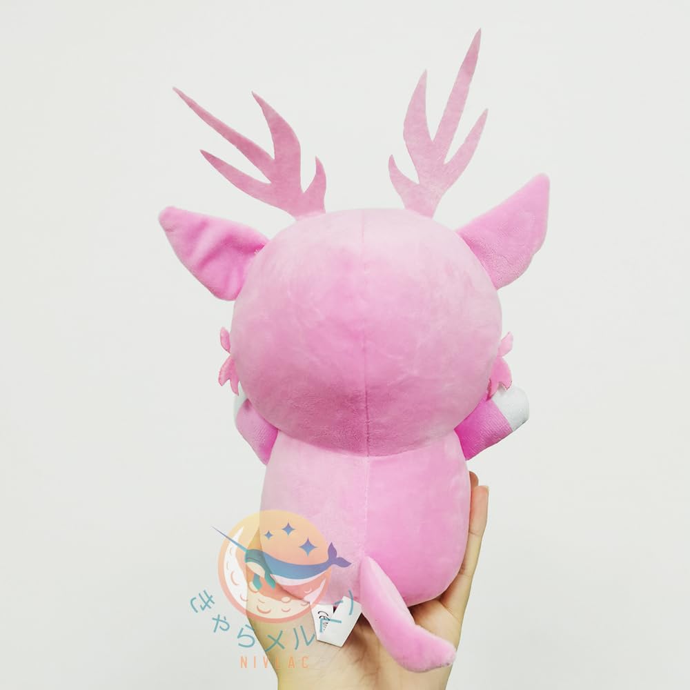 99 Nights in the Forest Plush Toy, Deer Keychain, Fluffy, Survive for 99 Days, Horror Game Merchandise, Sewn-in Doll, Cute, Soft, Portable, Kids'