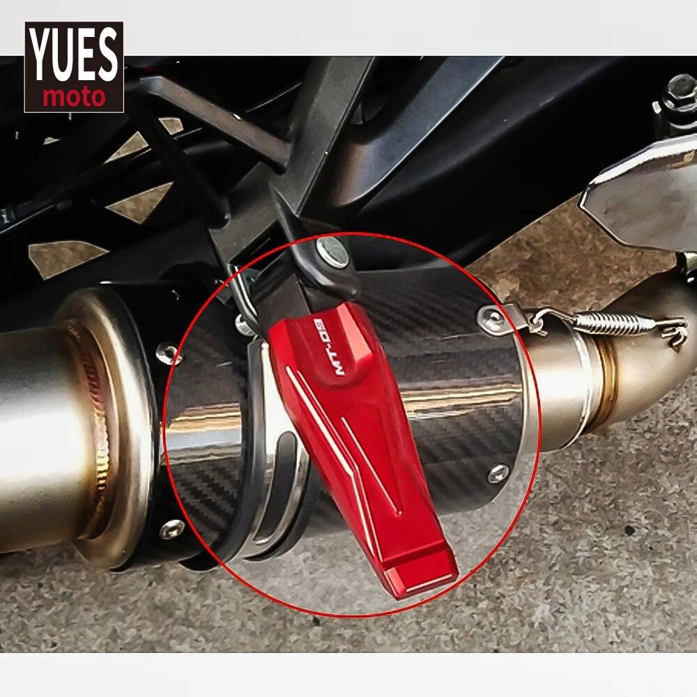 Motorcycle Accessories CNC Rear Passenger Foot Rests Pegs Footrests For Yamaha MT07  2015-2017 2018    2022 MT 07