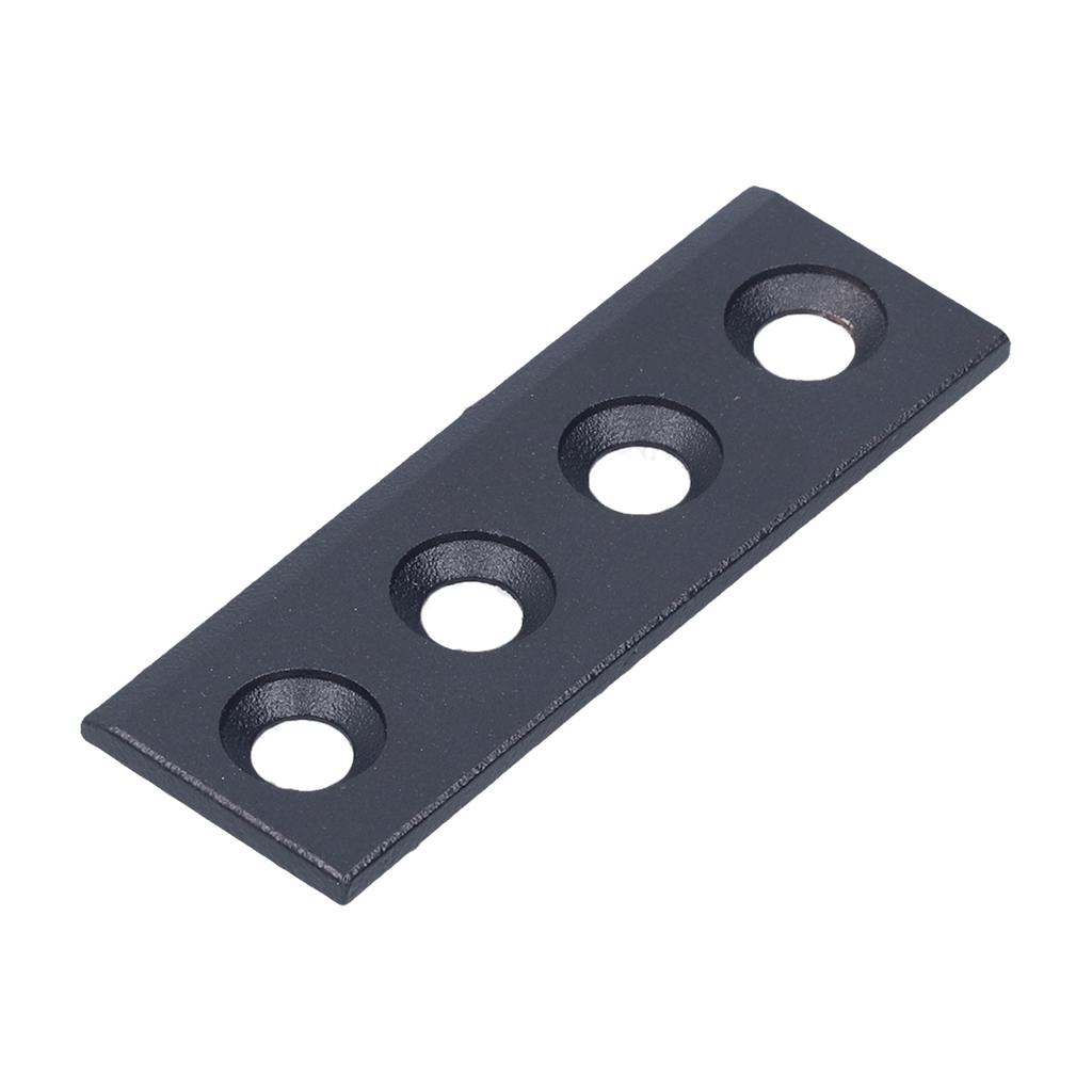 Barn Door Track Connector Plate Kit Carbon Steel Sliding Door Hardware Fittings 8x2.7cm