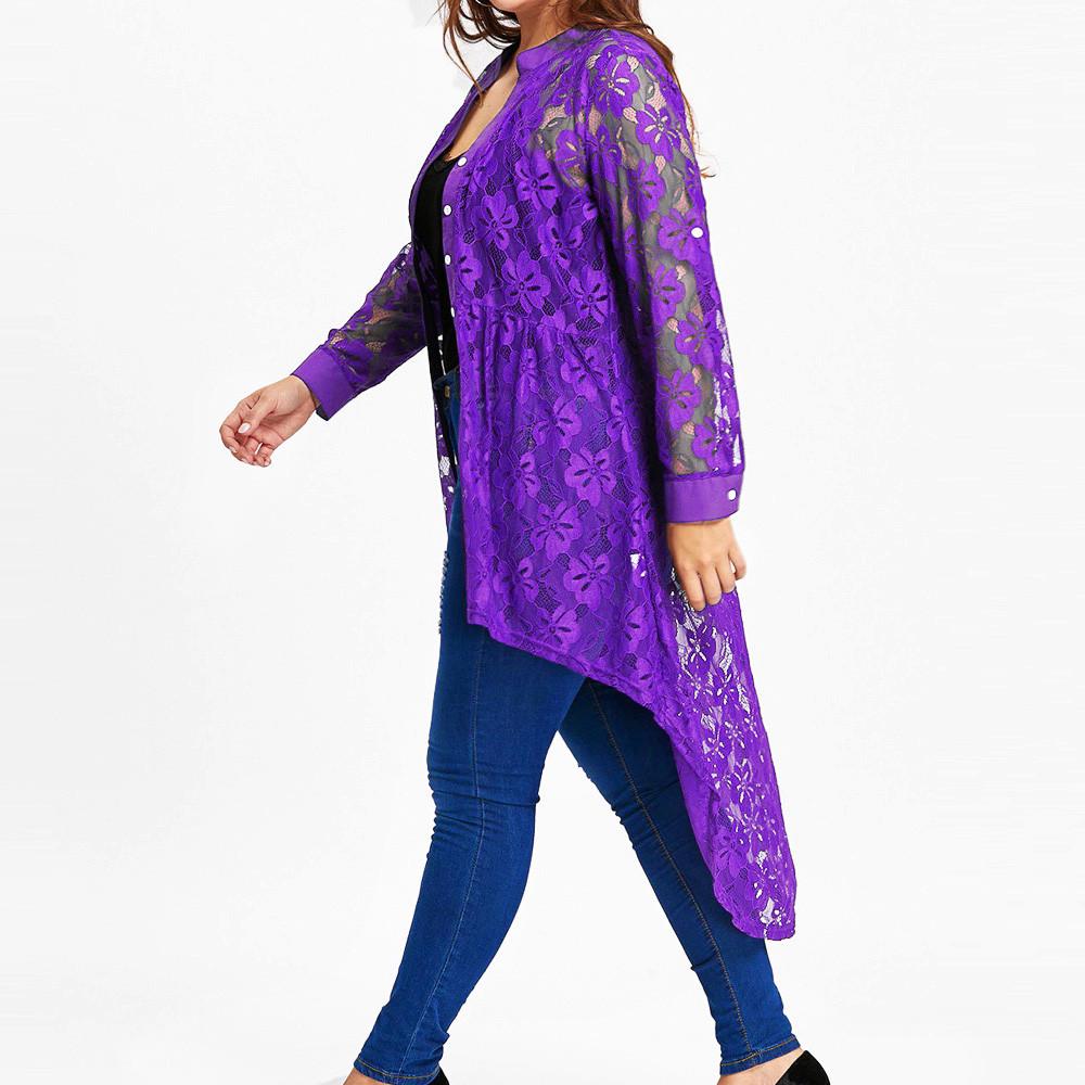 plus size lace kimono cardigan