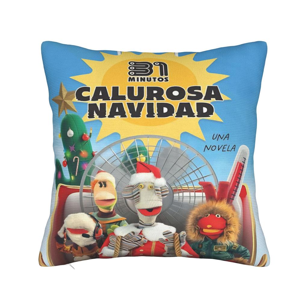 Dekorative Kissenbezüge 31 Minutos Comedy Merch Sitzkissen Kissenbezug Quadratisch Mehrere Größen