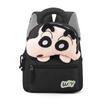 Melody Crayon Shin Chan Backpack With Padded Straps For School Use