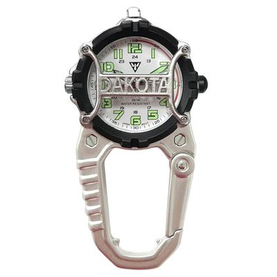 Cage Clip Micro Light, Carabiner Watch, Flash Light, Dial Protection, Outdoor, Gift, Fishing, Hunting, Camping, LED Light, Clip Watch