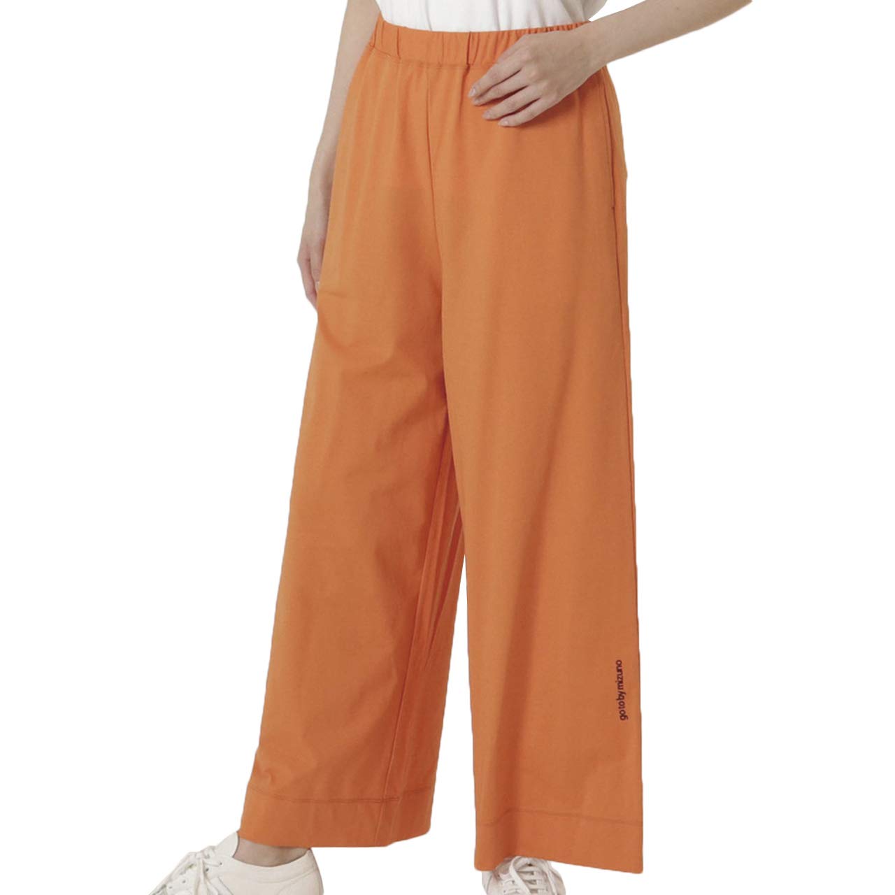 

Mizuno Трикотажные Уличные Дорожные Прогулочные УФ Джаффа Размер M Женские Брюки Широкие Штанины Высокой Вязки, и Одежда, Влагоотводящие, Быстросохнущие, Эластичные, Защита,