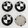 DSJW3 4pcs For BMW 50th E90 E60 F10 F20 G20 G30 E53 E85 E70 56mm 68mm Blue White Car Hub Cap Wheel Center Cap Emblem Badge Accessories